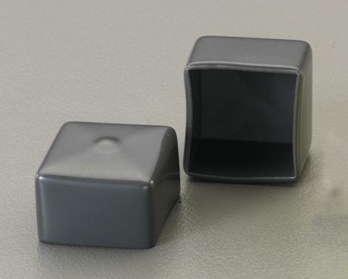 AWJ 角型保護キャップ(グレー/2個) 30x30x20mm EA983FN-30G 4548745782561【別送品】