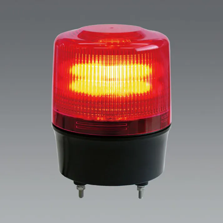 日恵製作所 LED回転灯(赤) DC12~24V EA983FS-171 4550061786703【別送品】