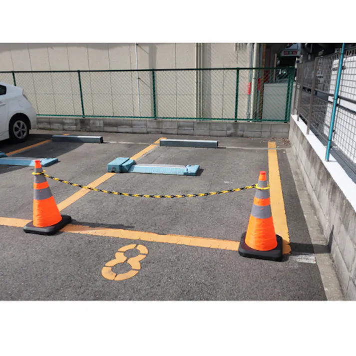 ESCO 300x300x500mm LEDライトコーン(伸縮式/ウエイト付) 工事現場保安用品 4550061569351 EA983FT-421(CDC)【別送品】