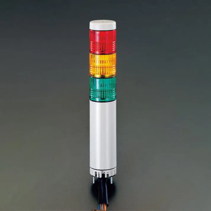 パトライト(PATLITE) AC/DC24V LED小型積層信号灯(3色) 回転灯、信号灯 4550061113851 EA983FW-36A(CDC)【別送品】
