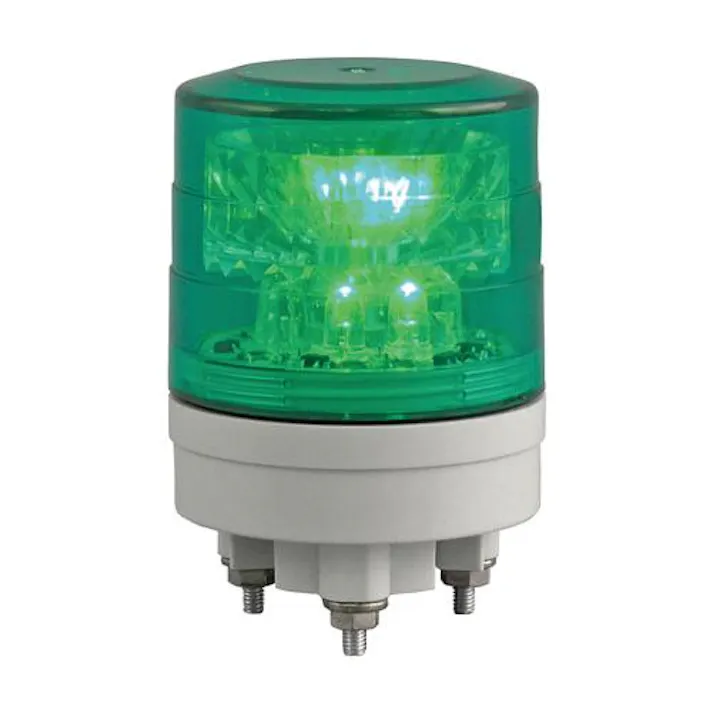 日恵製作所 LED小型回転灯(緑) AC/DC12~24V EA983FZ-24 4550061785744【別送品】