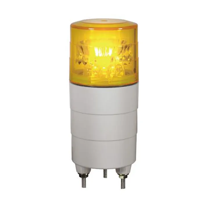 日恵製作所 AC100V LED小型回転灯(黄) 回転灯、信号灯 4550061785782 EA983FZ-32(CDC)【別送品】