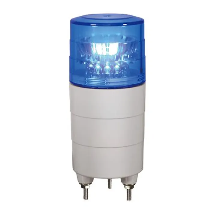 日恵製作所 AC100V LED小型回転灯(青) 回転灯、信号灯 4550061785751 EA983FZ-33(CDC)【別送品】