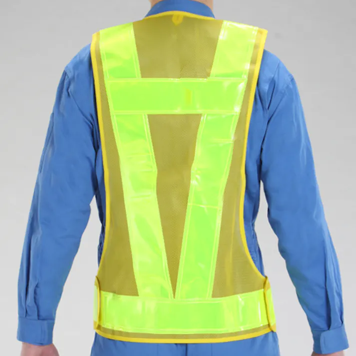 ミズケイ 安全ベスト(ビッグサイズ・紺/黄) EA983R-523 4550061620908【別送品】