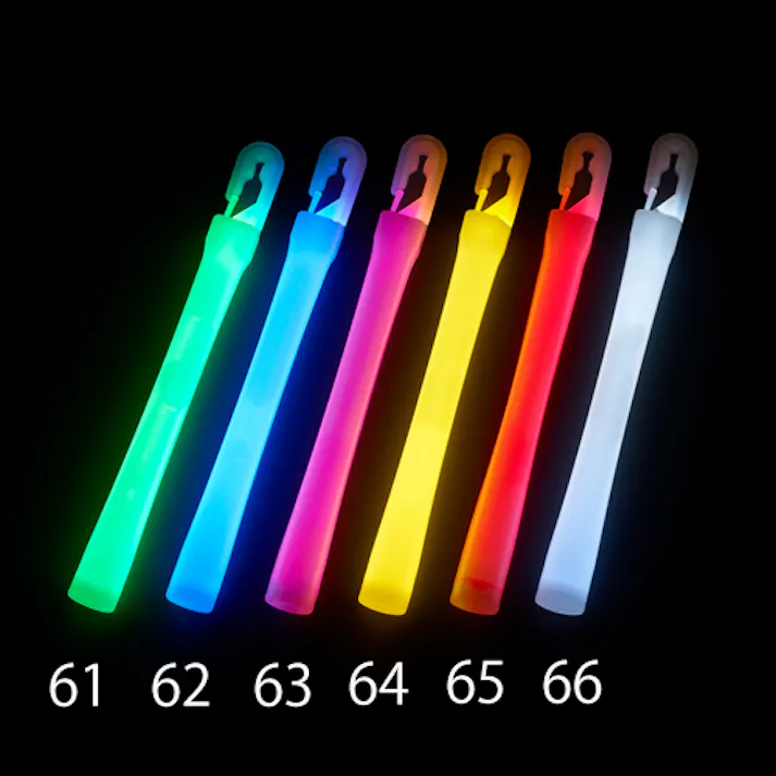 ESCO φ18x190mm スティックライト(黄) 工事現場保安用品 4550061931561 EA983RM-64(CDC)【別送品】