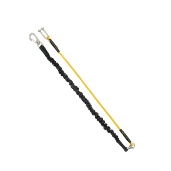 TJMデザイン(TaJIma) 940-1300mm セーフティーループ(シャックル付・黄) セーフティーツールランヤード 4548745751826 EA983SL-67(CDC)【別送品】