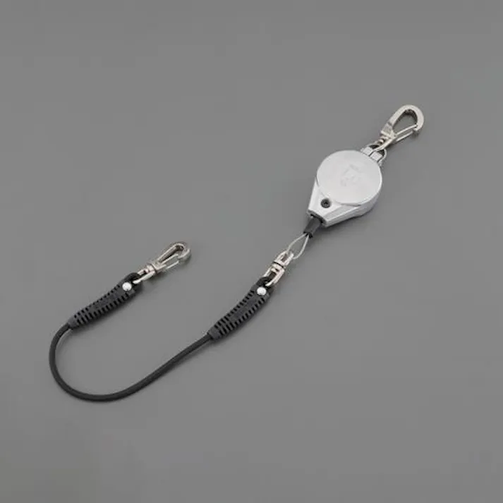 TJMデザイン(TaJIma) 1200mm/1.0kg 落下防止・安全リール セーフティーツールランヤード 4550061093948 EA983SL-92(CDC)【別送品】