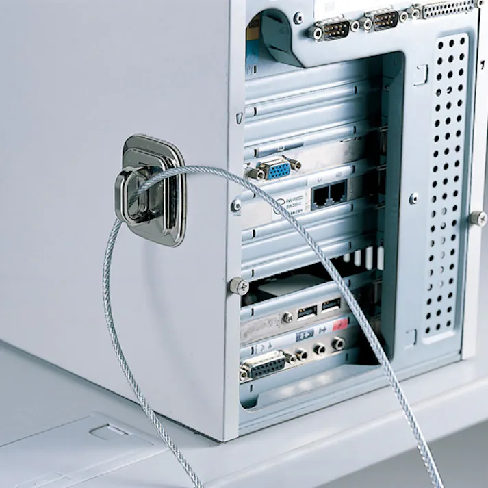 サンワサプライ セキュリティロック(粘着・ネジ止タイプ) EA983TS-213 4550061590690【別送品】