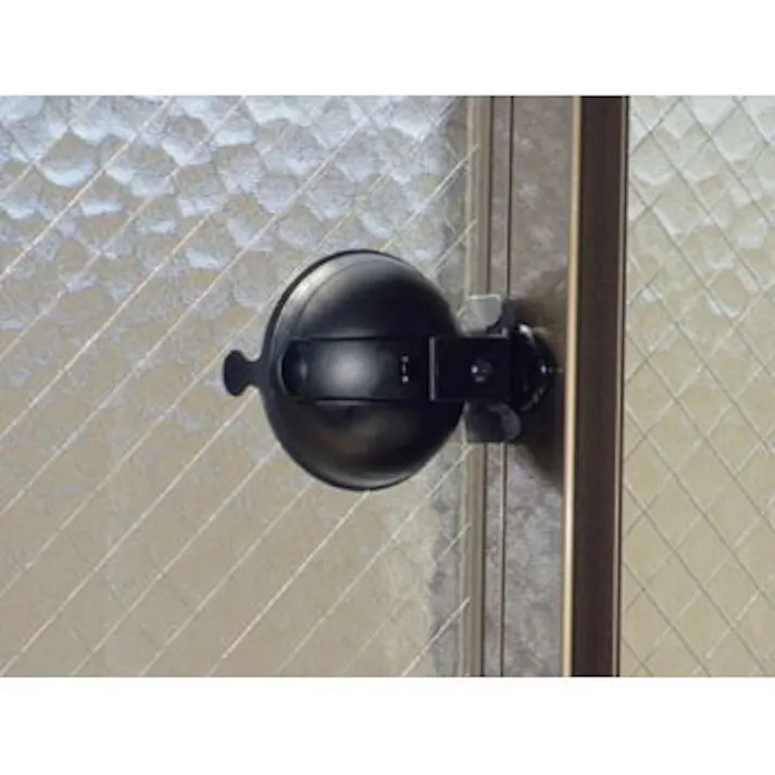 防犯用窓ストッパー(吸盤式) 83x108x43mm EA983TX-10 4548745986082【別送品】