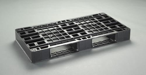 ESCO 1100x550x120mm/パレット・PP製(ハーフサイズ/2枚) 大型コンテナ・パレット 4550061210673 EA985P-21(CDC)【別送品】