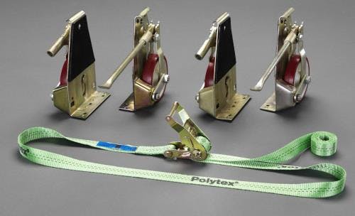 リフティングローラーセット(荷締機付) 2000kg EA986D 4518340966550【別送品】