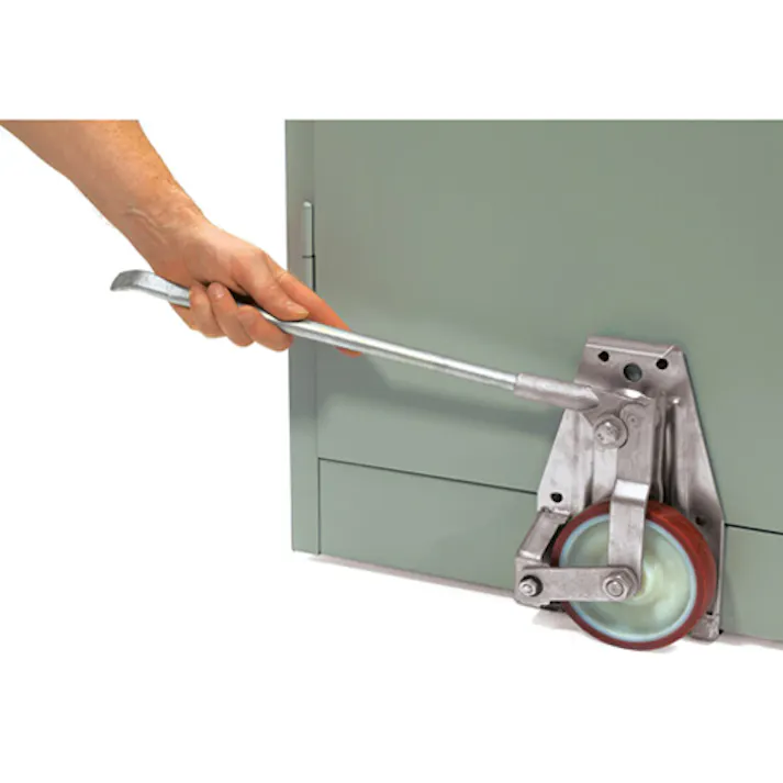 ESCO 2000kg リフティングローラーセット(荷締機付) 運搬器具 4518340966550 EA986D(CDC)【別送品】