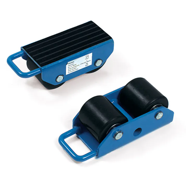 ESCO 2000kg リフティングローラーセット(荷締機付) 運搬器具 4518340966550 EA986D(CDC)【別送品】