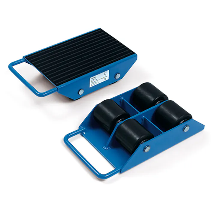 ESCO 2000kg リフティングローラーセット(荷締機付) 運搬器具 4518340966550 EA986D(CDC)【別送品】