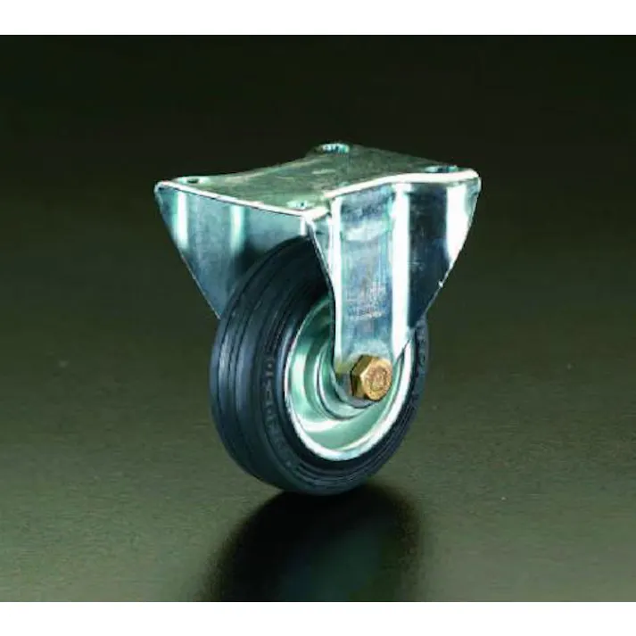 ESCO 200mm キャスター(固定金具) 運搬車用キャスター(Blickle) 4518340705845 EA986GA-200(CDC)【別送品】