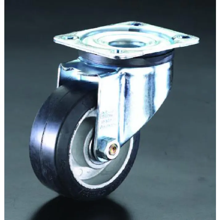 ESCO 125mm キャスター(自在金具) 運搬車用キャスター(Blickle) 4518340794399 EA986JE-125(CDC)【別送品】