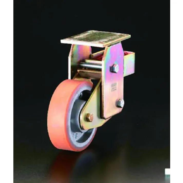 ESCO 250mm キャスター(固定金具・スプリング付) 運搬車用キャスター(Blickle) 4518340205154 EA986KL-250(CDC)【別送品】