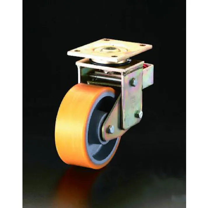 ESCO 250mm キャスター(自在金具・スプリング付) 運搬車用キャスター(Blickle) 4518340205192 EA986KM-250(CDC)【別送品】
