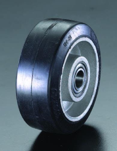 車輪(ラバータイヤ・アルミホイール) 125x40mm EA986M-125 4518340790810【別送品】