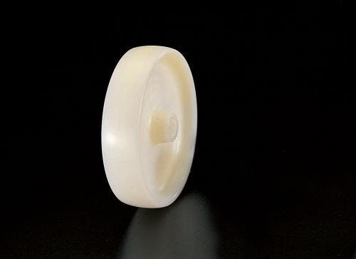 車輪(ナイロン・白) 100x37mm EA986MB-100 4518340706088【別送品】