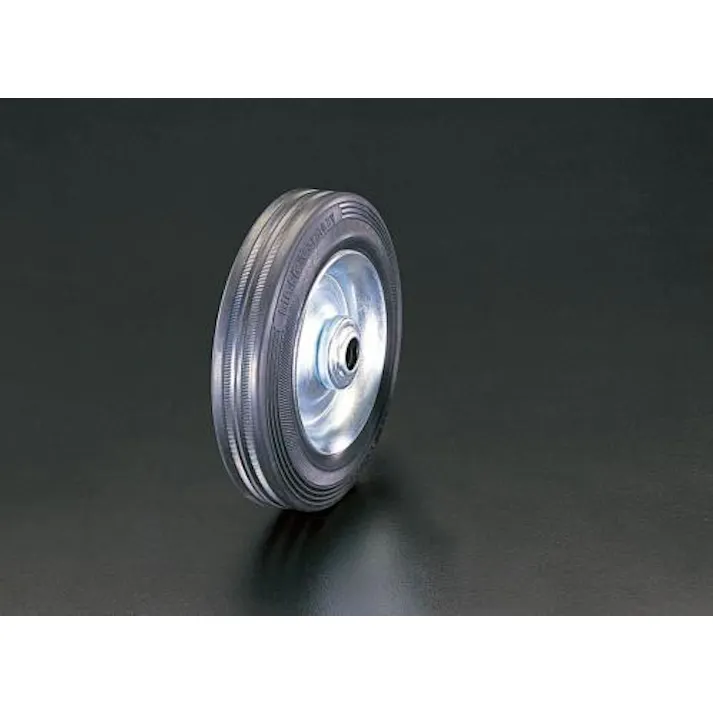 ESCO 100x30mm 車輪(ラバータイヤ・スチールリム) 運搬車用キャスター(Blickle) 4518340706408 EA986MG-100(CDC)【別送品】