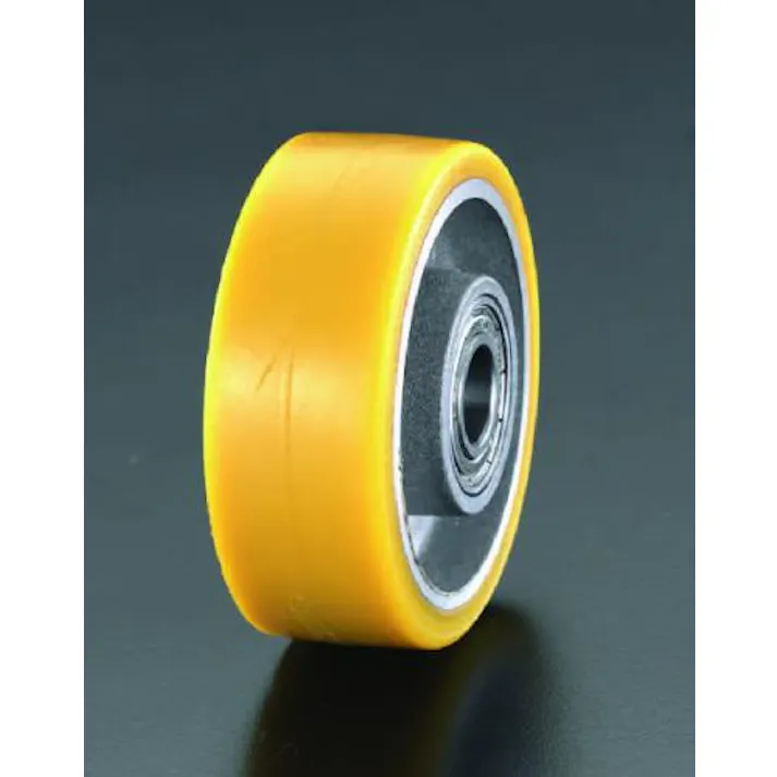 ESCO 250x60mm 車輪(ポリウレタンタイヤ・アルミリム・ベアリング) 運搬車用キャスター(Blickle) 4518340791169 EA986MP-250(CDC)【別送品】