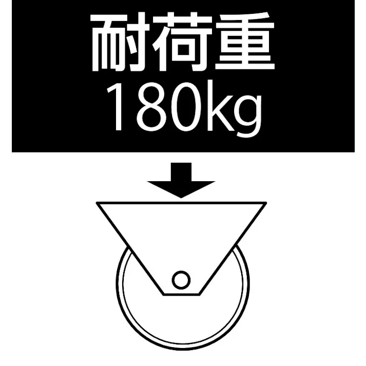 車輪(空気入・PPリム) 300x100mm EA986MV-300 4518340706729【別送品】
