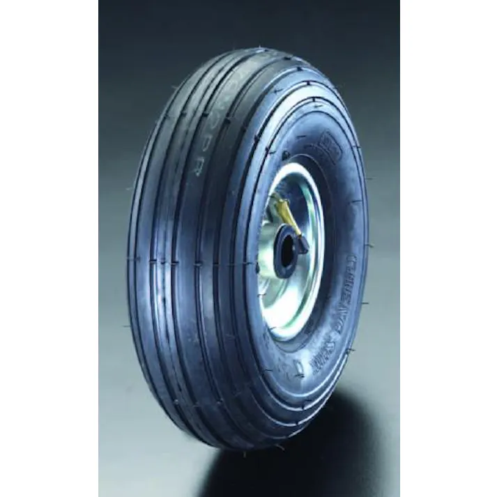 ESCO 260x 85mm 車輪(空気入・スティールリム・ベアリング) 運搬車用キャスター(Blickle) 4518340790902 EA986MW-10(CDC)【別送品】