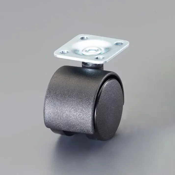 ユーエイキャスター 40mm キャスター(自在金具付・ブレーキ無) 家具用キャスター 4550061933732 EA986PF-111(CDC)【別送品】