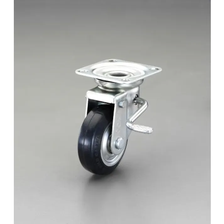 東正車輌(TOSEI) 100mm キャスター(自在金具・ブレーキ付) 運搬車用キャスター 4548745998573 EA986PN-42(CDC)【別送品】