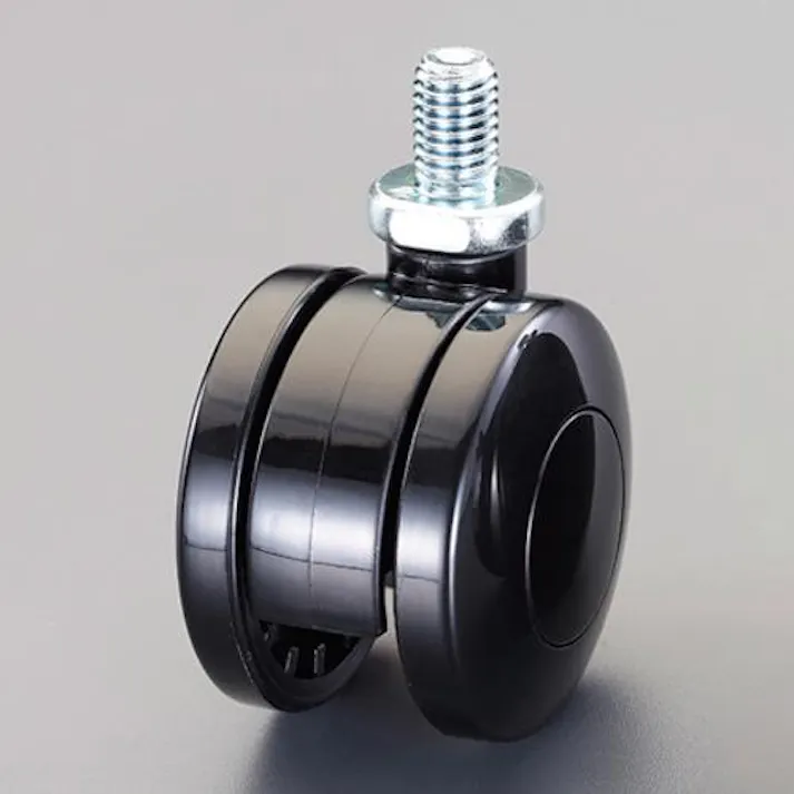 東信製作所(トーシン) 40mm キャスター(ツインホイール・M10xP1.5ネジ) 家具用キャスター 4550061395783 EA986TA-440(CDC)【別送品】