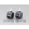 東信製作所(トーシン) キャスター(ツインホイール) 60mm EA986TG-13 4548745903539【別送品】