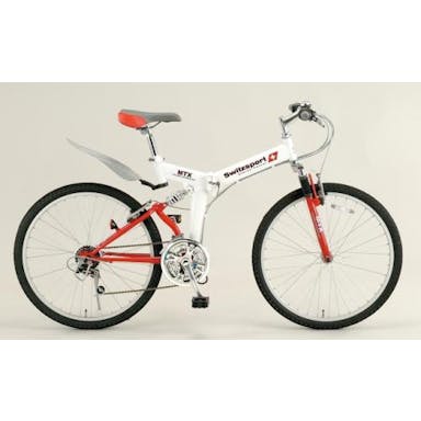 ESCO  26インチ 折畳み式自転車 自転車・自転車用アクセサリー 4518340831544 EA986Y-31A(CDC)【別送品】