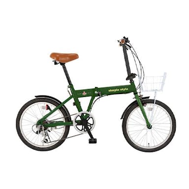 ESCO  20型 折りたたみ式自転車 自転車・自転車用アクセサリー 4550061937679 EA986Y-44B(CDC)【別送品】