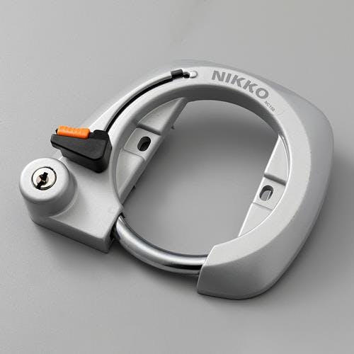 サークル錠(自転車用/シルバー) EA986YE-41 4550061590188【別送品】