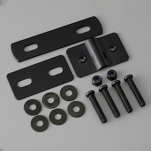 ESCO 自転車カゴ取付金具(前用/W金具/鉄) 自転車・自転車用アクセサリー 4550061590058 EA986YF-53(CDC)【別送品】