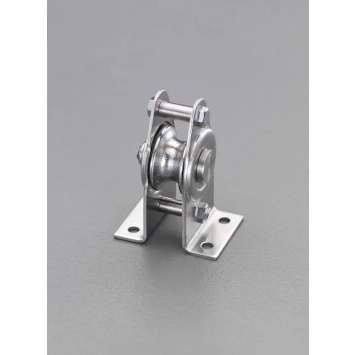 スリーエッチ 縦型固定滑車(1車/メタル) 50mm/125kg EA987HS-12 4550061396247【別送品】