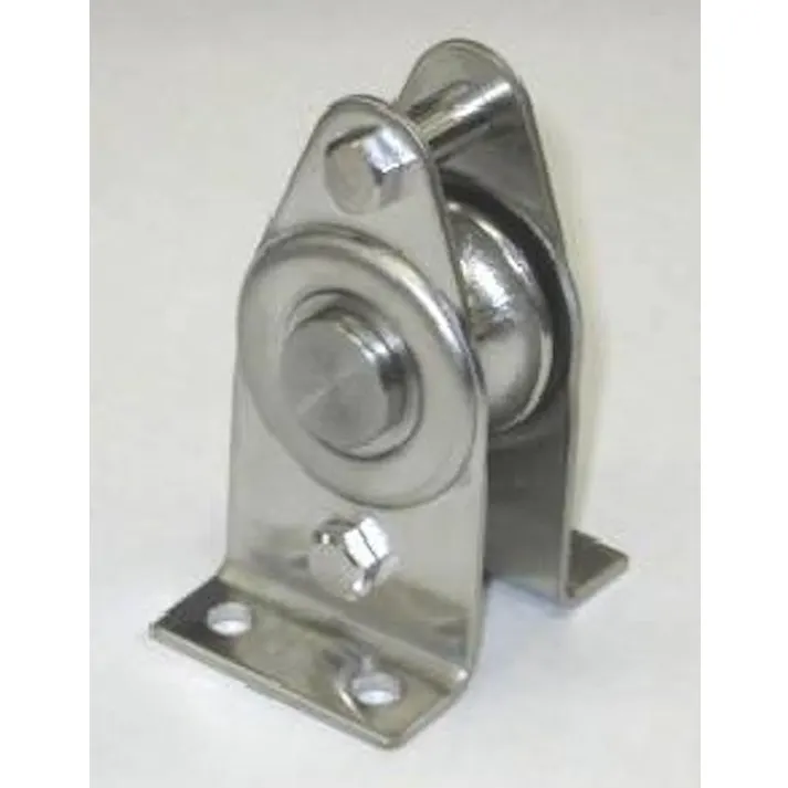 スリーエッチ 縦型固定滑車(1車/メタル) 50mm/125kg EA987HS-12 4550061396247【別送品】