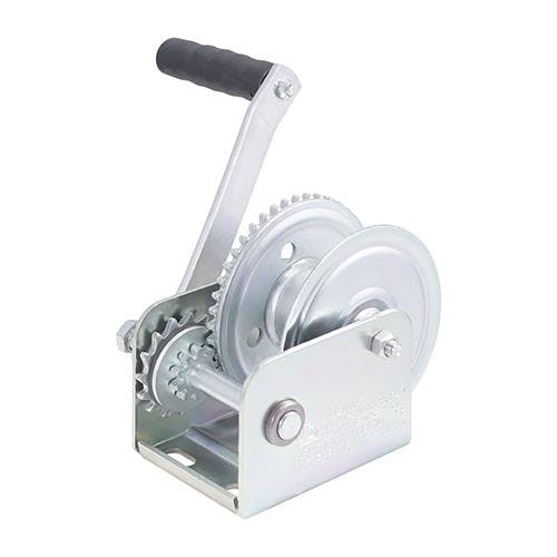 ハンドウィンチ(右ハンドル/自動ブレーキ付) 363kg EA989RD-22 4550061396520【別送品】