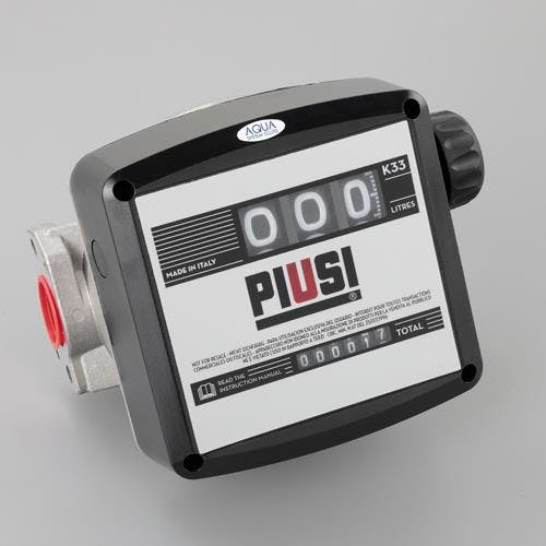 ESCO アナログ液体流量計(灯油・軽油用) ドラム缶用ポンプ、ペール缶用ポンプ 4550061959879 EA991CH-106(CDC)【別送品】