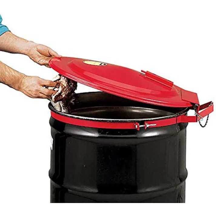 ESCO ドラム缶カバー(感熱自閉式)(200L用) ドラム缶用バルブ、安全カバー 4550061155837 EA991JN-3(CDC)【別送品】