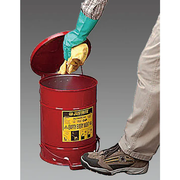 工業用ダスト缶(セーフティー) φ302x403mm/23L EA991JS-2 4518340189065【別送品】