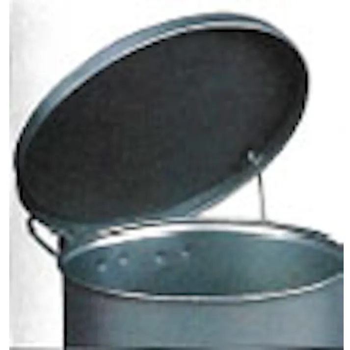 工業用ダスト缶(セーフティー/静音) φ117x165mm/23L EA991JS-41 4550061397404【別送品】