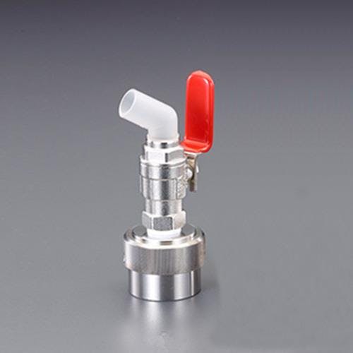 ミヤサカ工業 φ40mm ペール缶・一斗缶コック(ドラム缶兼用/赤) 燃料携行缶、オイル専用安全容器・缶 4550061504246 EA991JW-51(CDC)【別送品】