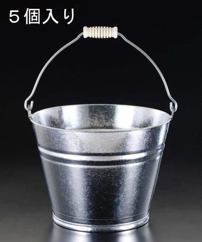 バケツ(スチール製/5個) 10L EA991PD-6 4548745015669【別送品】