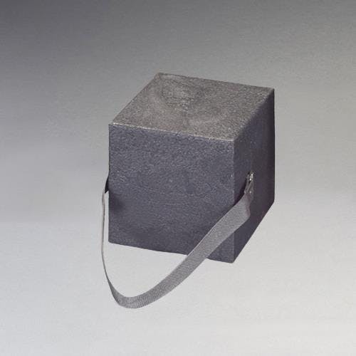 ESCO 250x250x300mm 樹脂製角材(ベルト付) ジャッキ