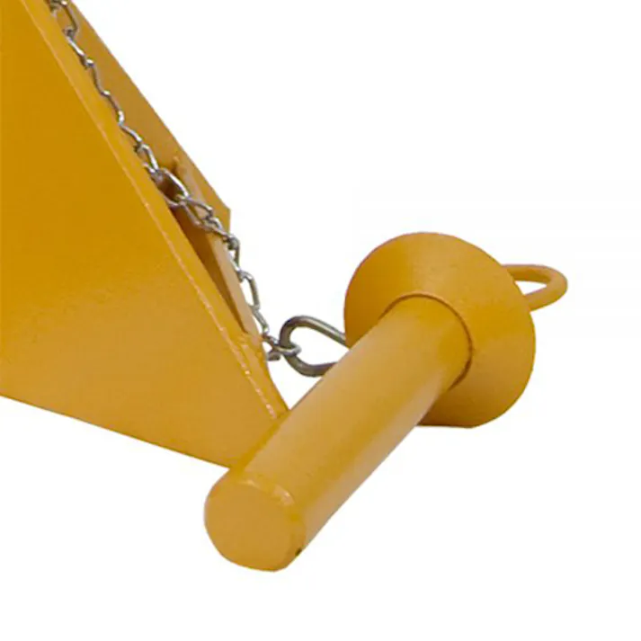 ESCO 13ton/241-406mm ジャッキスタンド(フォークリフト用/2台 タイヤストッパー、ジャッキ・スタンド 4548745450200 EA993DS-4(CDC)【別送品】