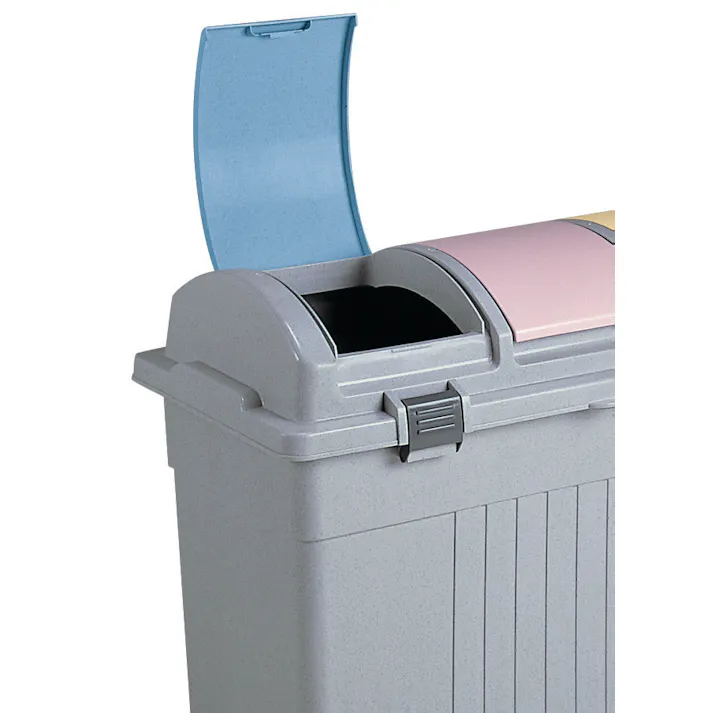 テラモト ダストボックス(3分別) 800x425x585mm/100L EA995A-17 4518340452305【別送品】