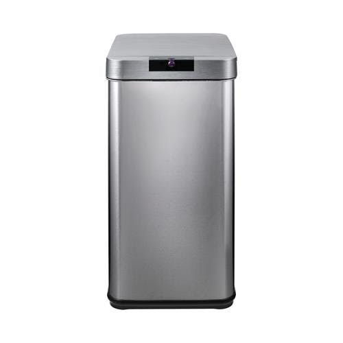 朝日電器(ELPA) ダストボックス(ステンレス製/センサー開閉式) 42L EA995A-311 4550061551400【別送品】