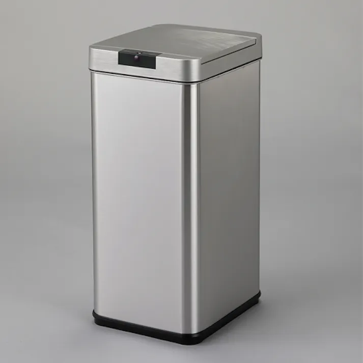 朝日電器(ELPA) 42L ダストボックス(ステンレス製/センサー開閉式) バケツ、ピックアップ、ごみ箱 4550061551400 EA995A-311(CDC)【別送品】